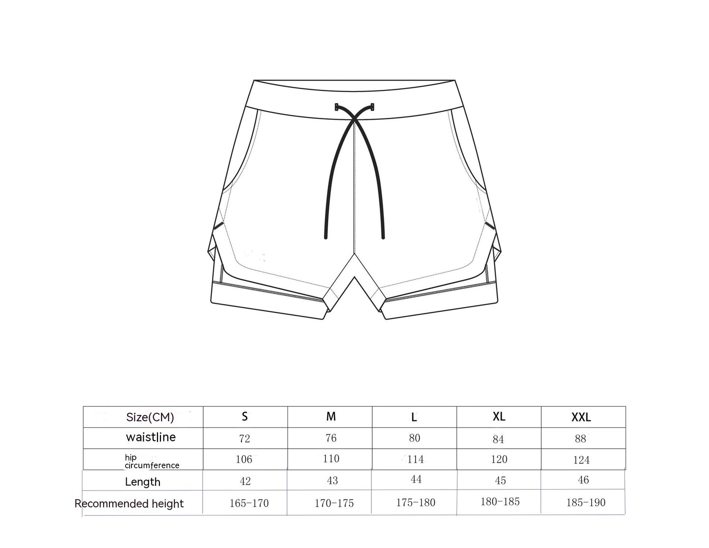 Breathable Quick-drying Summer Sport Shorts